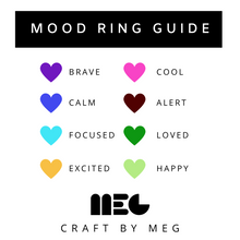 Load image into Gallery viewer, CLASSIC STAINLESS STEEL MOOD RING - SZ. 7